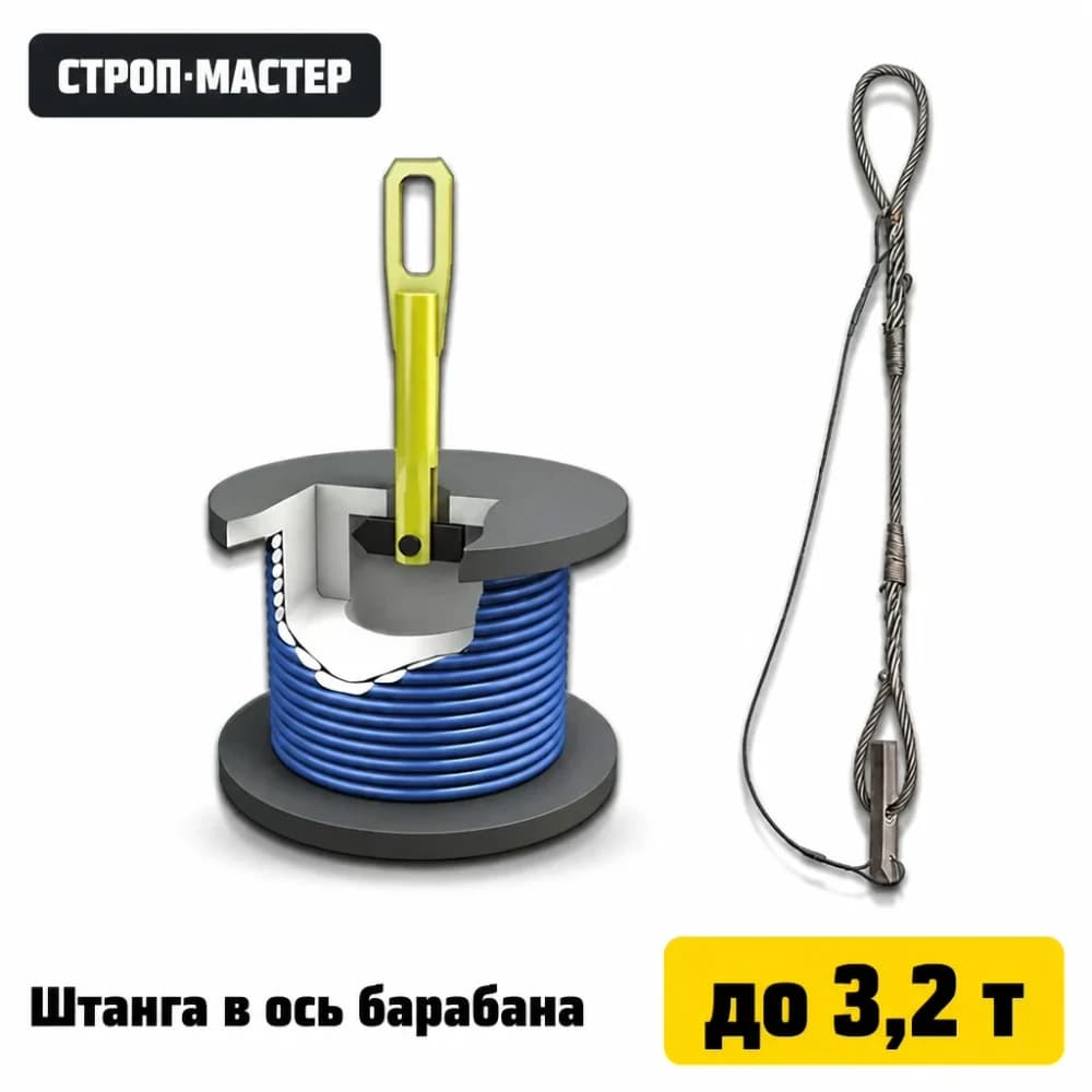 Захват для барабанов типа «Удочка»